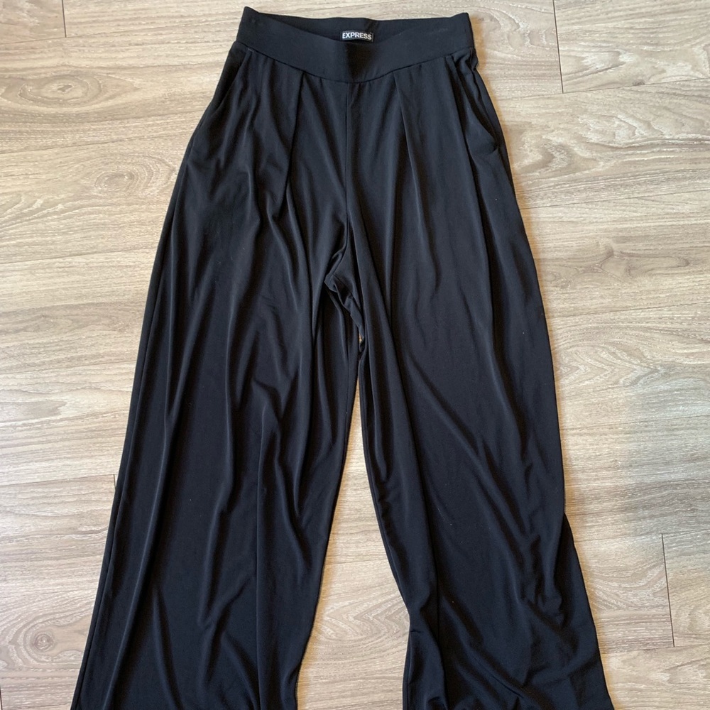 Express wide leg flowy pants